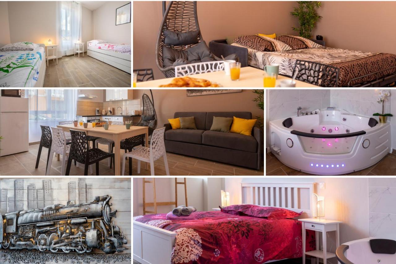 Apartmán LOC TROTTEUR LE CACAO - Balnéo, Gare Lurdy Exteriér fotografie